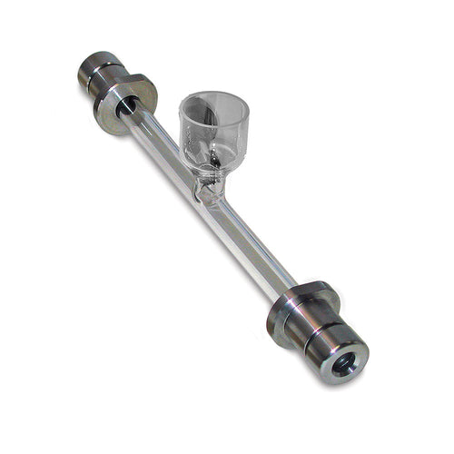 Cup shaped polarimeter tube with stainless steel ends, Bellingham + Stanley