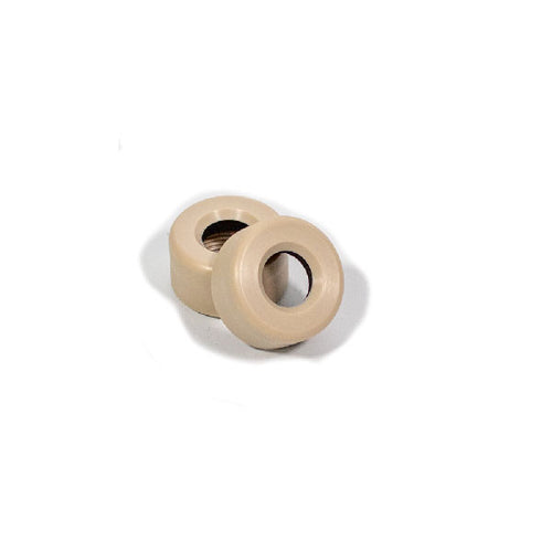 Endcaps for polarimeter tubes