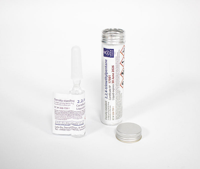Certified Reference Materials for Density Meters (gm/ml 0.95–0.99)